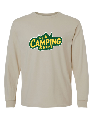 The Official My Camping Shirt  Long Sleeve