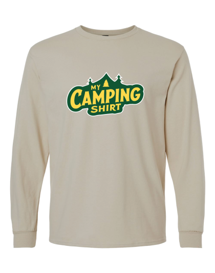 The Official My Camping Shirt  Long Sleeve